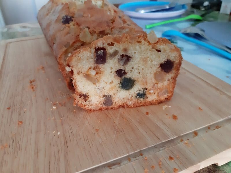 Cliquez pour zoomer ! Cake aux fruits confits Thermomix par macze