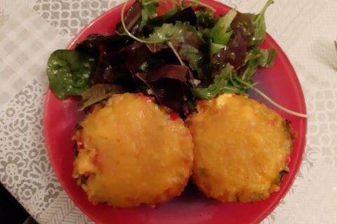 Cliquez pour zoomer ! Gratin de courgette à la ricotta et crumble Thermomix par macze