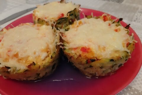 Cliquez pour zoomer ! Gratin de courgette à la ricotta et crumble Thermomix par macze