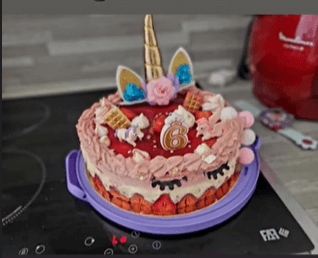 Cliquez pour zoomer ! Mousse de fraises Thermomix par macze