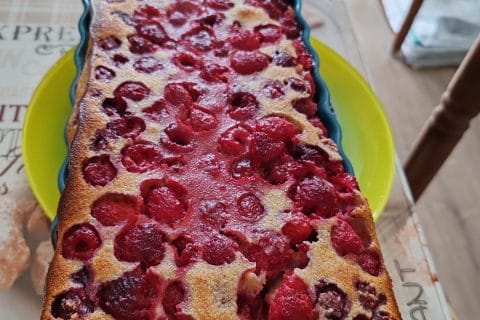 Cliquez pour zoomer ! Clafoutis aux framboises Thermomix par macze
