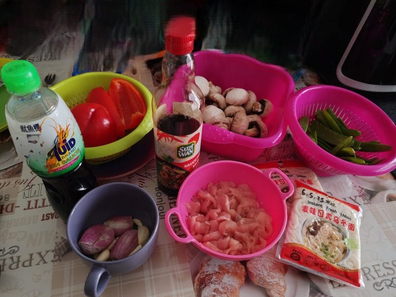 Cliquez pour zoomer ! Nouilles udon miso Thermomix par macze