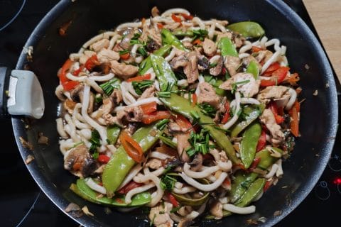 Cliquez pour zoomer ! Nouilles udon miso Thermomix par macze