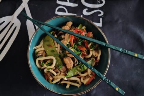 Cliquez pour zoomer ! Nouilles udon miso Thermomix par macze