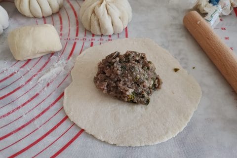 Cliquez pour zoomer ! Wang mandu – petits pains farcis à la vapeur Thermomix par macze