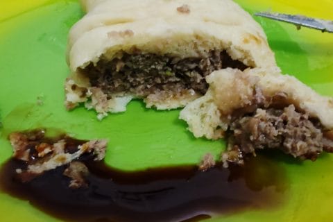 Cliquez pour zoomer ! Wang mandu – petits pains farcis à la vapeur Thermomix par macze