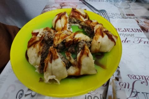 Cliquez pour zoomer ! Wang mandu – petits pains farcis à la vapeur Thermomix par macze