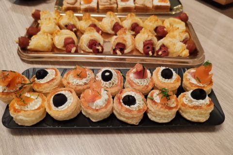 Cliquez pour zoomer ! Feuilletés au saumon fumé et fromage frais Thermomix par macze