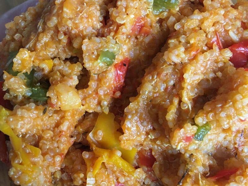 Cliquez pour zoomer ! Quinoa sauce basquaise Thermomix par Cricri cholet