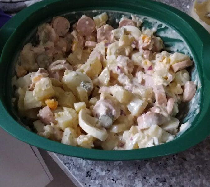 Cliquez pour zoomer ! Salade strasbourgeoise Thermomix par Nathalie7665