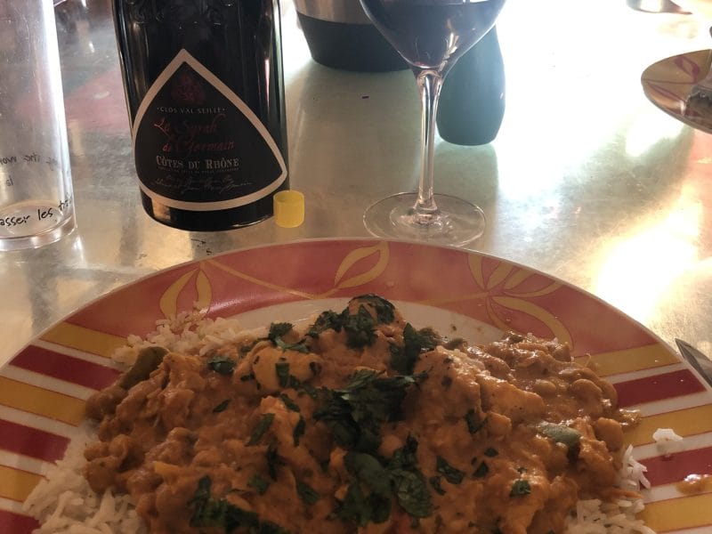 Cliquez pour zoomer ! Curry de pois chiches au lait de coco Thermomix par audrey68800