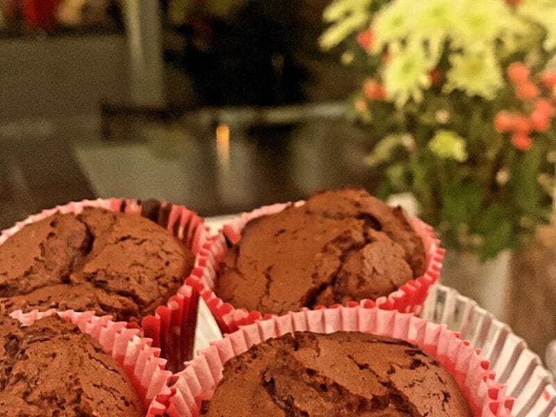 Cliquez pour zoomer ! Moelleux au chocolat cœur fondant Thermomix par kenza-mbk