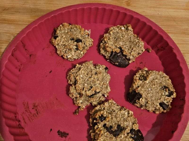 Cliquez pour zoomer ! Biscuits avoine, banane et chocolat Thermomix par fatima_107