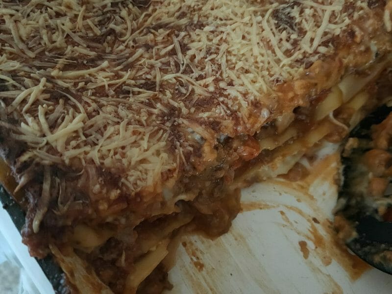 Cliquez pour zoomer ! Lasagnes à la bolognaise Thermomix par mathou62144
