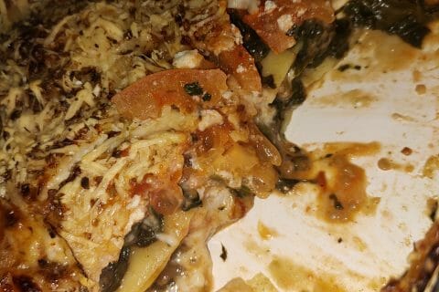Cliquez pour zoomer ! Lasagnes épinards et chèvre Thermomix par mathou62144