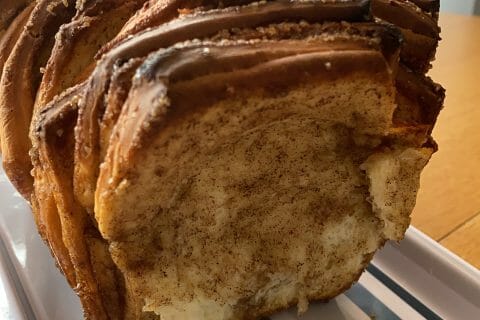 Cliquez pour zoomer ! Brioche à effeuiller à la cannelle Thermomix par NatachaVieira