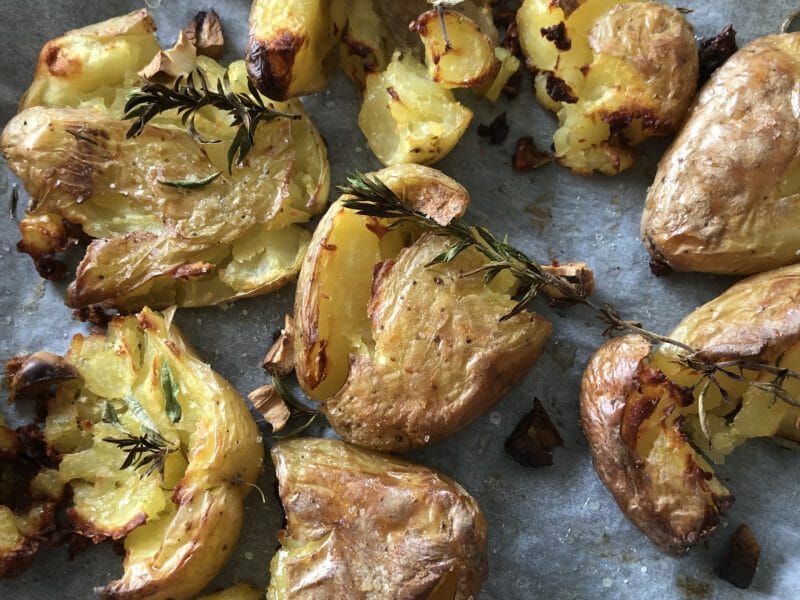 Cliquez pour zoomer ! Smashed potatoes Thermomix par milyne57