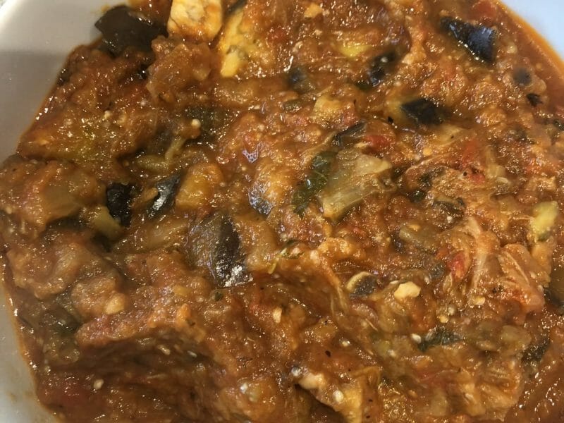 Cliquez pour zoomer ! Mijoté d’aubergines à la tomate Thermomix par milyne57