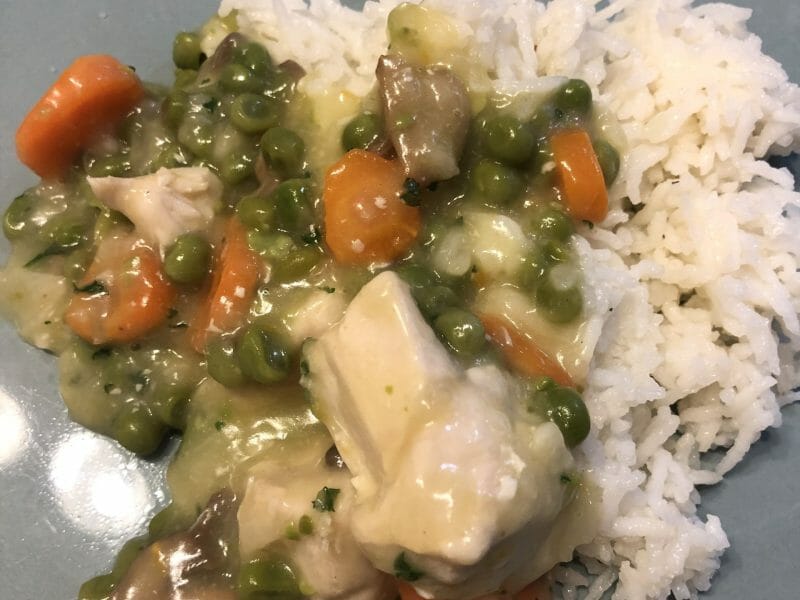 Cliquez pour zoomer ! Fricassée de poulet Thermomix par milyne57