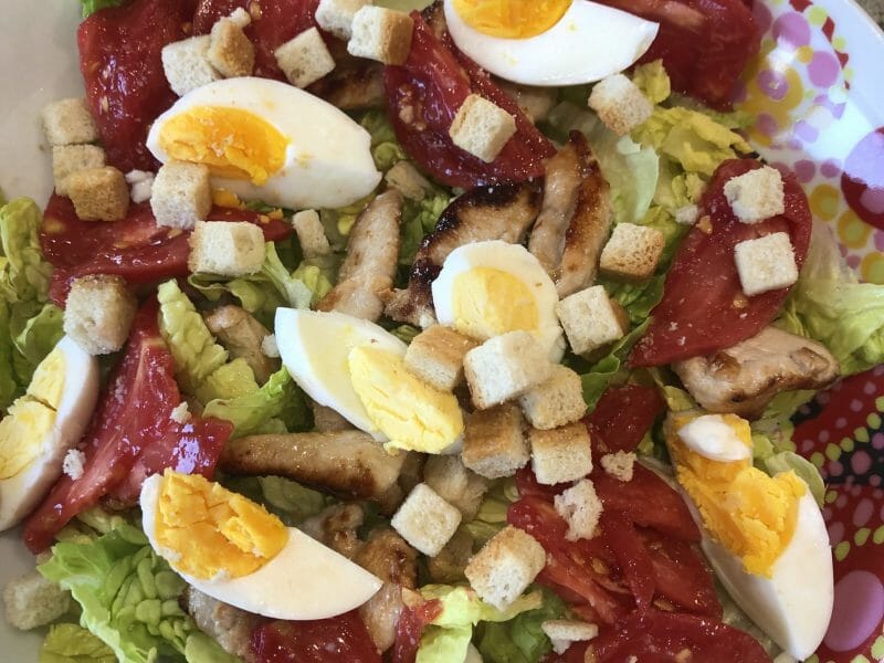 Cliquez pour zoomer ! Salade César Thermomix par milyne57