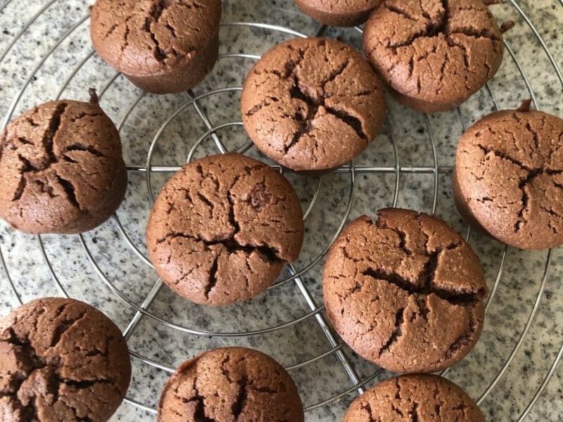 Cliquez pour zoomer ! Financiers au chocolat Thermomix par milyne57