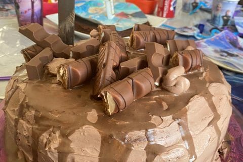 Cliquez pour zoomer ! Layer cake Kinder Bueno Thermomix par paulinef21