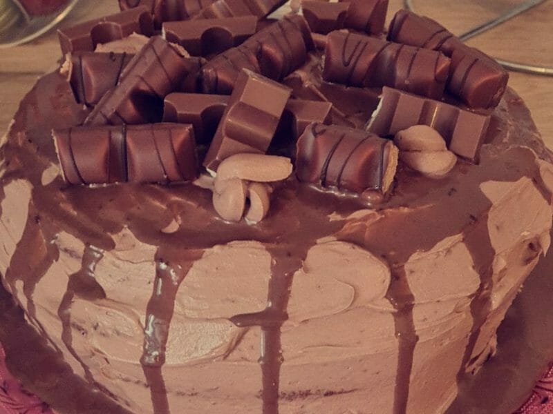 Cliquez pour zoomer ! Layer cake Kinder Bueno Thermomix par paulinef21