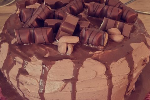 Cliquez pour zoomer ! Layer cake Kinder Bueno Thermomix par paulinef21
