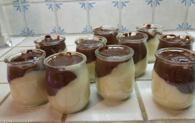 Cliquez pour zoomer ! Crème dessert au deux saveurs Thermomix par Llefort