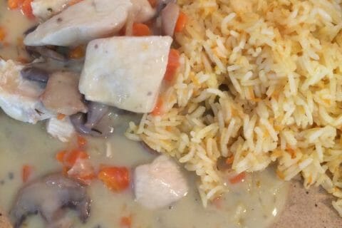 Cliquez pour zoomer ! Blanquette de poulet au Thermomix