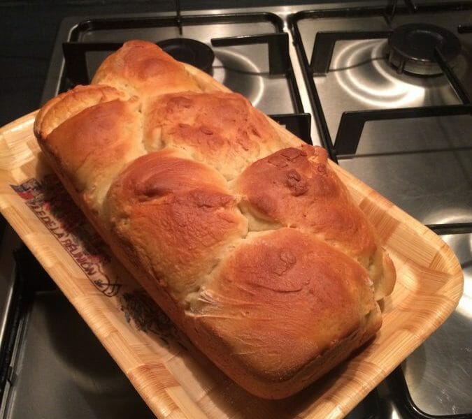 Cliquez pour zoomer ! Brioche sans beurre, sans oeufs Thermomix par steph@