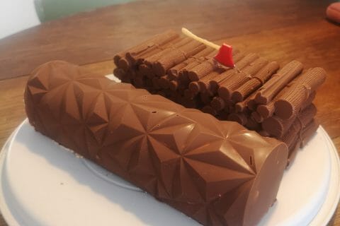 Cliquez pour zoomer ! Bûche Ferrero Rocher Thermomix par alisonrfx