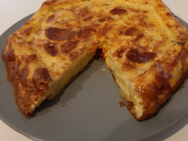 Cliquez pour zoomer ! Tortilla de patatas Thermomix par Célia