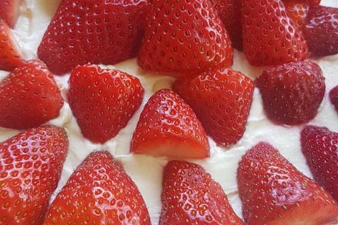 Cliquez pour zoomer ! Tarte aux fraises sans cuisson Thermomix par isabelle_563