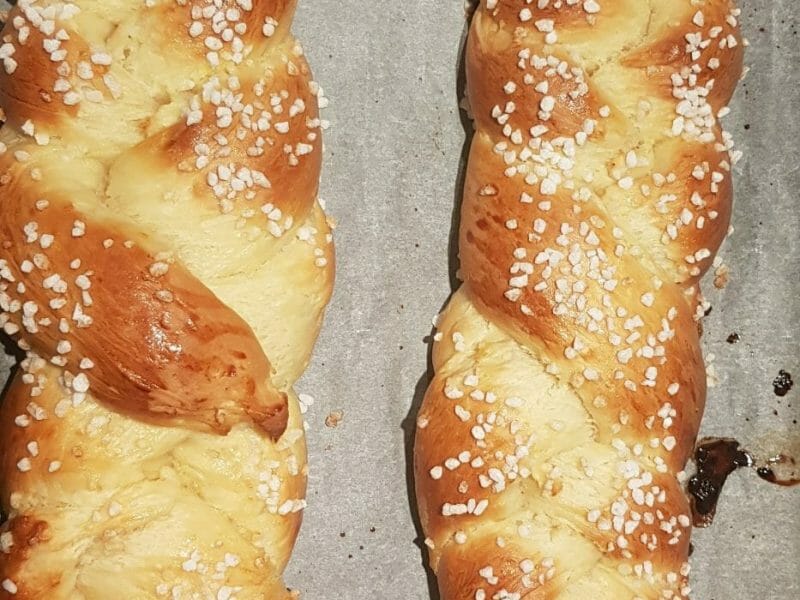 Cliquez pour zoomer ! Brioche tressée à la mie filante Thermomix par isabelle_563