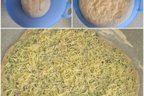 Cliquez pour zoomer ! Pain à l’ail, persil et mozzarella Thermomix par sophie_751