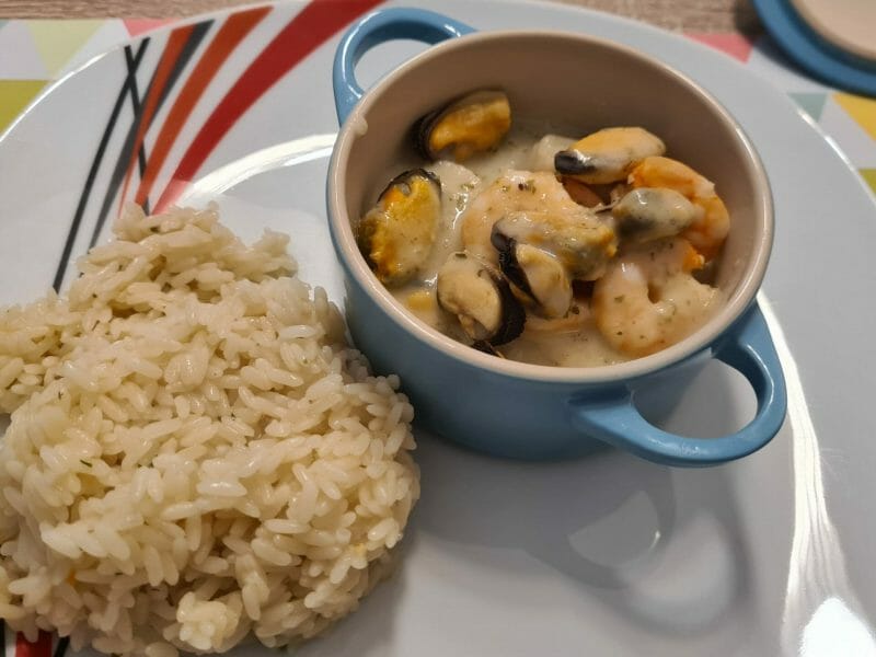 Cliquez pour zoomer ! Cassolettes de Saint Jacques Thermomix par sophie_751