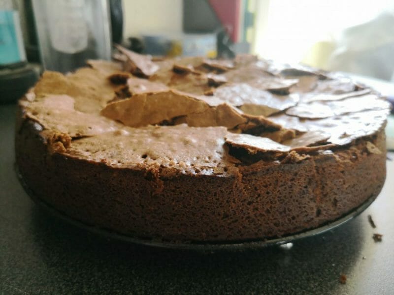 Cliquez pour zoomer ! Gâteau macaroné au chocolat Thermomix par Emilye1407