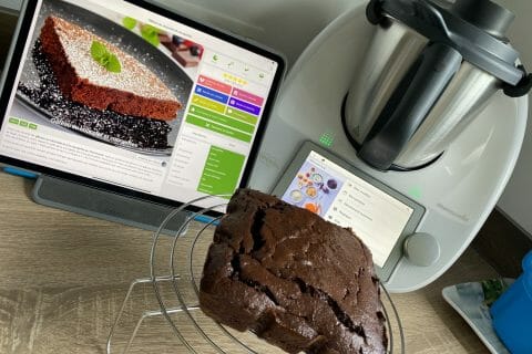 Cliquez pour zoomer ! Gâteau au chocolat et courgettes Thermomix par choupette.81