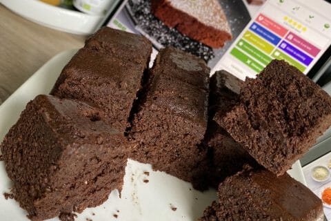 Cliquez pour zoomer ! Gâteau au chocolat et courgettes Thermomix par choupette.81