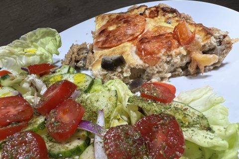 Cliquez pour zoomer ! Quiche thon et aubergines Thermomix par choupette.81