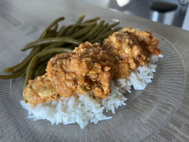 Cliquez pour zoomer ! Poulet Tikka Masala Thermomix par choupette.81