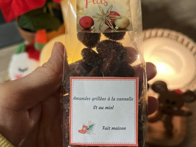 Cliquez pour zoomer ! Amandes grillées à la cannelle et au miel Thermomix par choupette.81