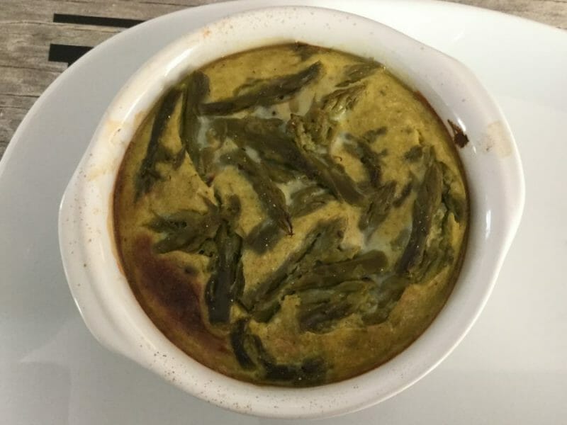 Cliquez pour zoomer ! Flan aux asperges et parmesan Thermomix par cilou des hauts de france