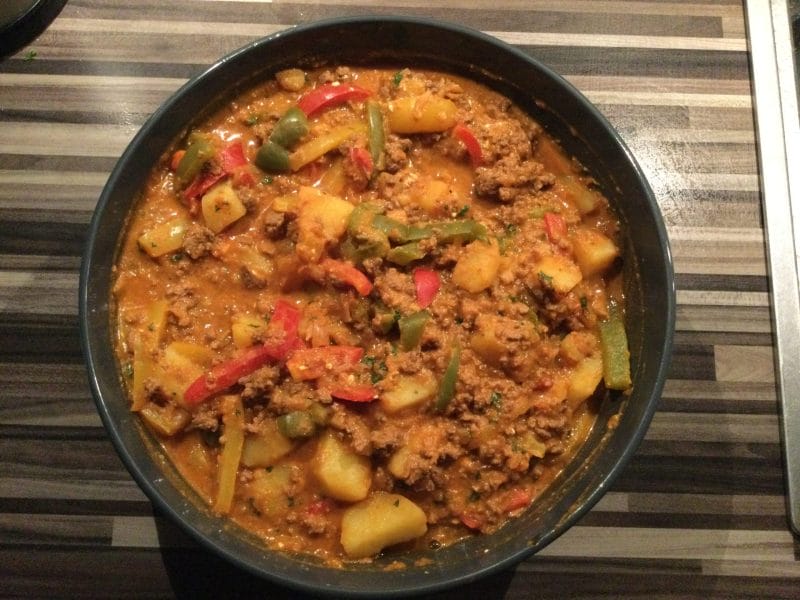 Cliquez pour zoomer ! Boeuf aux poivrons et pommes de terre Thermomix par cilou des hauts de france