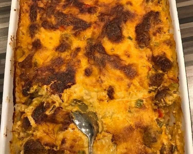 Cliquez pour zoomer ! Gratin de torsades aux merguez Thermomix par cilou des hauts de france