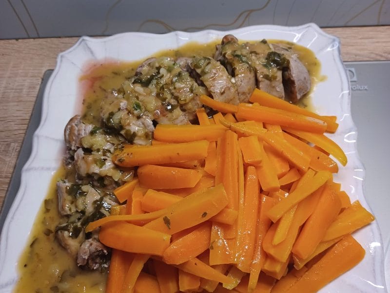 Cliquez pour zoomer ! Filet mignon de porc à l’ail Thermomix par skapin