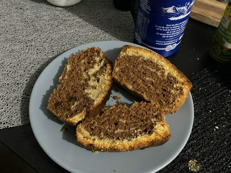 Cliquez pour zoomer ! Marbré au chocolat Thermomix par louisedgdn