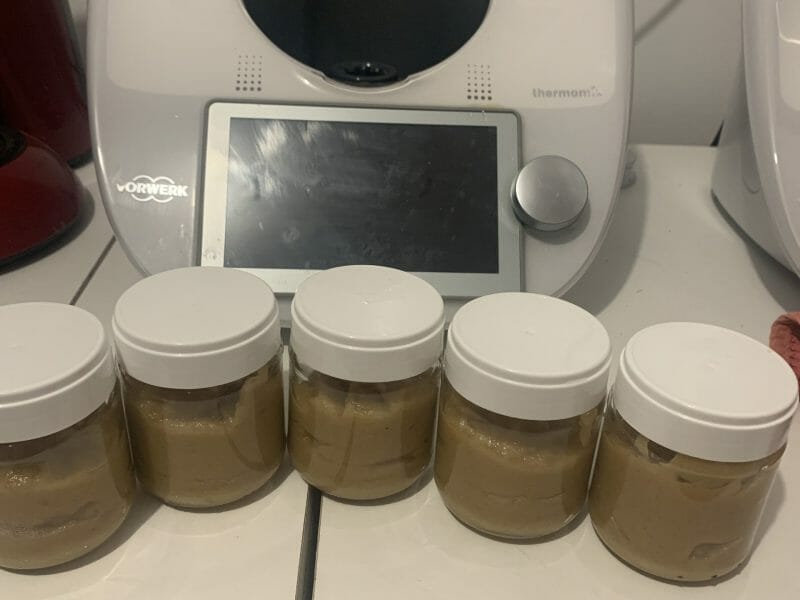 Cliquez pour zoomer ! Compote de pommes, bananes et miel Thermomix par karine_393