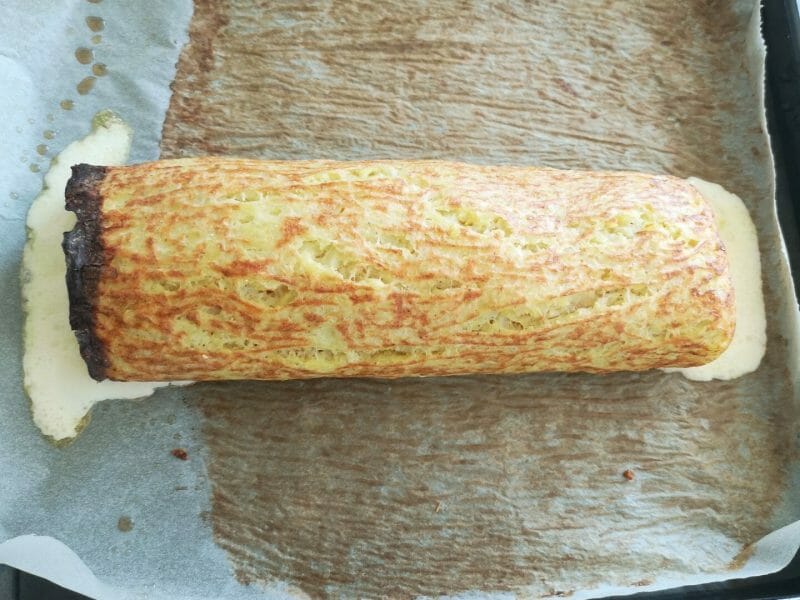 Cliquez pour zoomer ! Roulé de pommes de terre, jambon et reblochon Thermomix par celineclea05